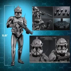 Star Wars Movie Masterpiece Actionfigur 1/6 Commander Cody (Chrome Version) Hot Toys Exclusive 30 Cm 31 Star Wars Movie Masterpiece Actionfigur 1/6 Commander Cody (Chrome Version) Hot Toys Exclusive 30 Cm -Optimal Model Geschäft x hot913142 r