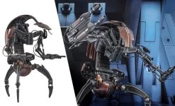 Star Wars Episode I Movie Masterpiece Actionfigur 1/6 Droideka 27 Cm -Optimal Model Geschäft x hot913520 a