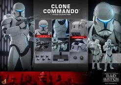 Star Wars: The Bad Batch Actionfigur 1/6 Clone Commando 30 Cm -Optimal Model Geschäft x hot913610 r