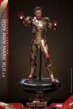 Iron Man 3 Movie Masterpiece Diecast Actionfigur 1/6 Iron Man Mark XLII (2.0) Deluxe 32 Cm -Optimal Model Geschäft x hot9136282 b