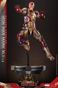 Iron Man 3 Movie Masterpiece Diecast Actionfigur 1/6 Iron Man Mark XLII (2.0) Deluxe 32 Cm -Optimal Model Geschäft x hot9136282 k