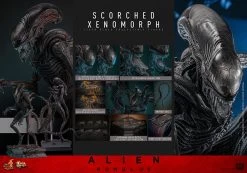 Alien: Romulus Movie Masterpiece Actionfigur 1/6 Scorched Xenomorph 44 Cm -Optimal Model Geschäft x hot913989 u