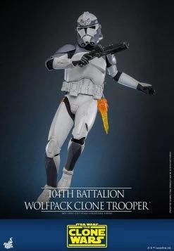 Star Wars The Clone Wars Actionfigur 1/6 104th Battalion Wolfpack Clone Trooper 30 Cm -Optimal Model Geschäft x hot914066 c