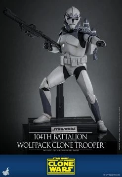 Star Wars The Clone Wars Actionfigur 1/6 104th Battalion Wolfpack Clone Trooper 30 Cm -Optimal Model Geschäft x hot914066 d
