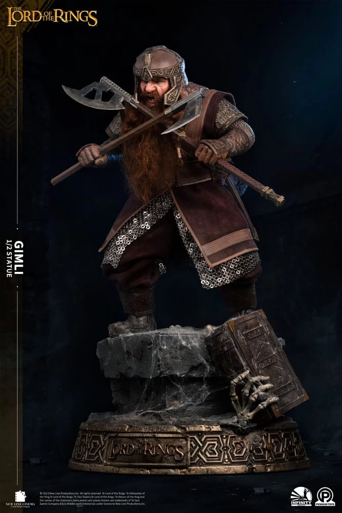 Herr Der Ringe Master Forge Series Statue 1/2 Gimli 88 Cm 3 Herr Der Ringe Master Forge Series Statue 1/2 Gimli 88 Cm – Bild 2