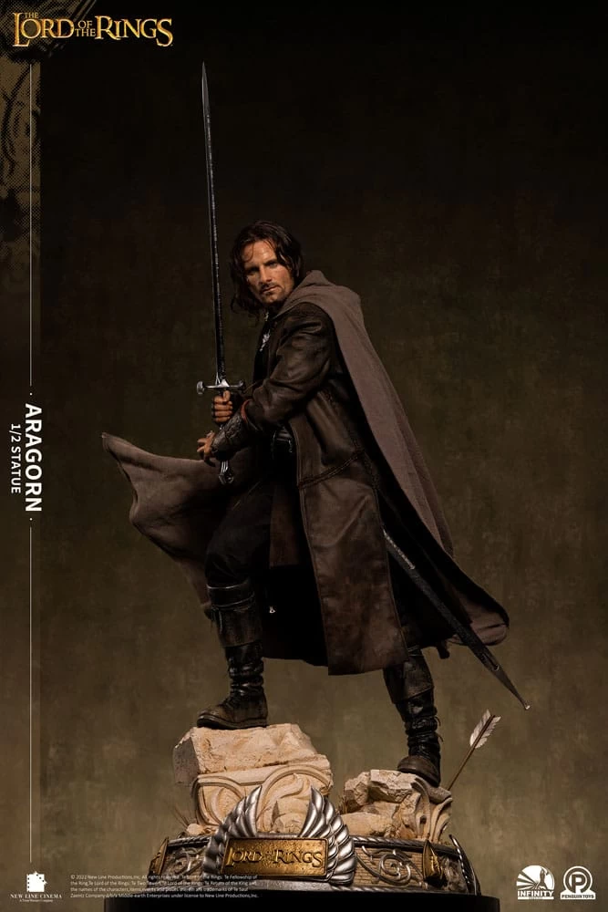 Herr Der Ringe Statue 1/2 Aragorn 136 Cm 11 Herr Der Ringe Statue 1/2 Aragorn 136 Cm – Bild 9