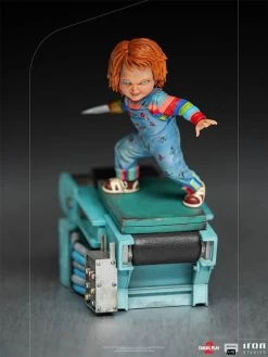 Chucky 2 – Die Mörderpuppe Ist Wieder Da Art Scale Statue 1/10 Chucky 15 Cm -Optimal Model Geschäft x is12828 g