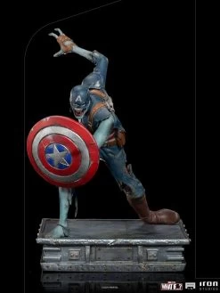 What If…? Art Scale Statue 1/10 Captain America Zombie 22 Cm
