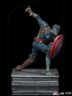 What If…? Art Scale Statue 1/10 Captain America Zombie 22 Cm -Optimal Model Geschäft x is12855 e