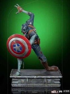 What If…? Art Scale Statue 1/10 Captain America Zombie 22 Cm -Optimal Model Geschäft x is12855 j