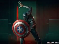 What If…? Art Scale Statue 1/10 Captain America Zombie 22 Cm -Optimal Model Geschäft x is12855 k