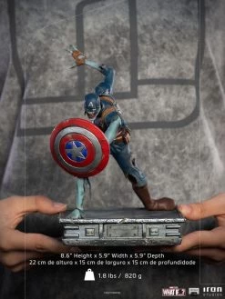 What If…? Art Scale Statue 1/10 Captain America Zombie 22 Cm -Optimal Model Geschäft x is12855 m