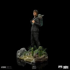 Star Wars Book Of Boba Fett Art Scale Statue 1/10 Luke Skywalker & Grogu Training 20 Cm -Optimal Model Geschäft x is95250 f