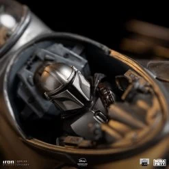 Das Buch Von Boba Fett Demi Art Scale Statue 1/20 Mando’s N-1 Starfighter 60 Cm -Optimal Model Geschäft x is95319 i