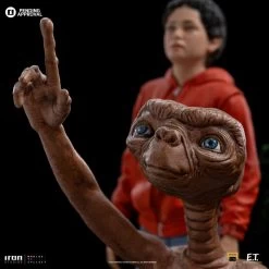 E.T. Der Außerirdische Deluxe Art Scale Statue 1/10 E.T., Elliot And Gertie 19 Cm -Optimal Model Geschäft x is95451 e