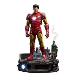 Marvel Deluxe Art Scale Statue 1/10 Iron Man Unleashed 23 Cm -Optimal Model Geschäft x is95465 a