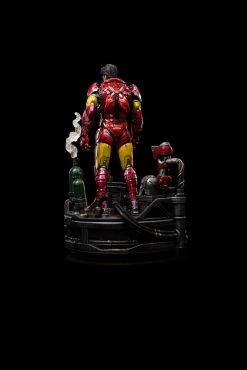 Marvel Deluxe Art Scale Statue 1/10 Iron Man Unleashed 23 Cm -Optimal Model Geschäft x is95465 i