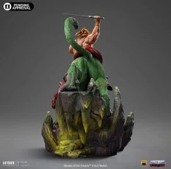 Masters Of The Universe Deluxe Art Scale Statue 1/10 He-man And Battle Cat 31 Cm -Optimal Model Geschäft x is95495 f