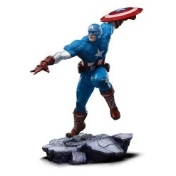 Marvel BDS Art Scale Statue 1/10 Captain America 22 Cm -Optimal Model Geschäft x is95531 a