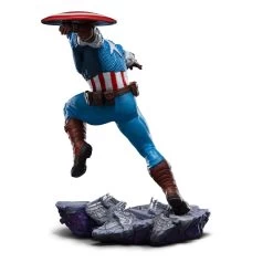 Marvel BDS Art Scale Statue 1/10 Captain America 22 Cm -Optimal Model Geschäft x is95531 c