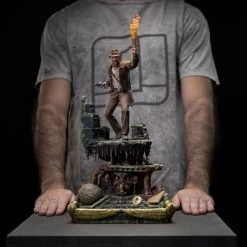 Indiana Jones Art Scale Deluxe Statue 1/10 Indiana Jones 40 Cm -Optimal Model Geschäft x is95572 t