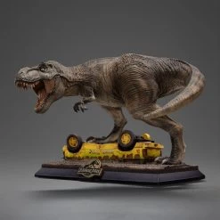 Jurassic Park Icons Statue T-Rex Attack 15 Cm -Optimal Model Geschäft x is95588 c
