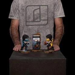 Mortal Kombat Mini Co. PVC Figuren Scorpion Vs. Subzero Arcade Set 15 Cm -Optimal Model Geschäft x is95604 c