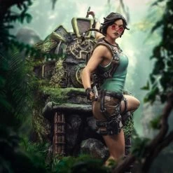 Tomb Raider Deluxe Art Scale Statue 1/10 Lara Croft 36 Cm -Optimal Model Geschäft x is95608 j
