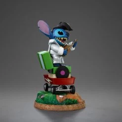 Lilo & Stitch Art Scale Statue 1/10 Stitch King Of Rock 17 Cm -Optimal Model Geschäft x is95610 c