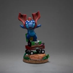 Lilo & Stitch Art Scale Statue 1/10 Stitch Laundry 19 Cm Disney -Optimal Model Geschäft x is95623 h