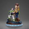 Toy Story Deluxe Art Scale Statue 1/10 Buzz & Woody 38 Cm