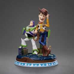 Toy Story Deluxe Art Scale Statue 1/10 Buzz & Woody 38 Cm