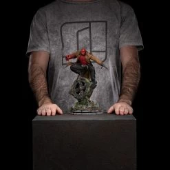 Hellboy 2 BDS Art Scale Statue 1/10 Hellboy 34 Cm -Optimal Model Geschäft x is95639 m