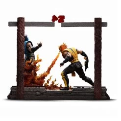 Mortal Kombat Deluxe Art Scale Statue 1/10 Scorpion Fatality 27 Cm -Optimal Model Geschäft x is95641 l