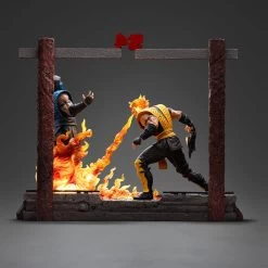 Mortal Kombat Deluxe Art Scale Statue 1/10 Scorpion Fatality 27 Cm -Optimal Model Geschäft x is95641 m
