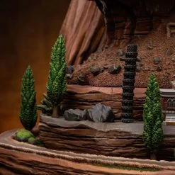 Cars Deluxe Art Scale Statue 1/10 Lightning Mcqueen & Hook 31 Cm -Optimal Model Geschäft x is95670 g