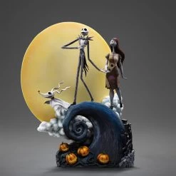 Nightmare Before Christmas Deluxe Art Scale Statue 1/10 Jack And Sally 39 Cm -Optimal Model Geschäft x is95710 a