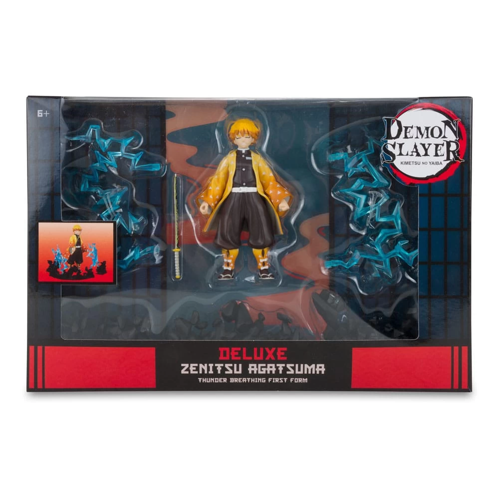 Demon Slayer: Kimetsu No Yaiba Actionfigur Zenitsu Thunder Breathing Deluxe 13 Cm 3 Demon Slayer: Kimetsu No Yaiba Actionfigur Zenitsu Thunder Breathing Deluxe 13 Cm