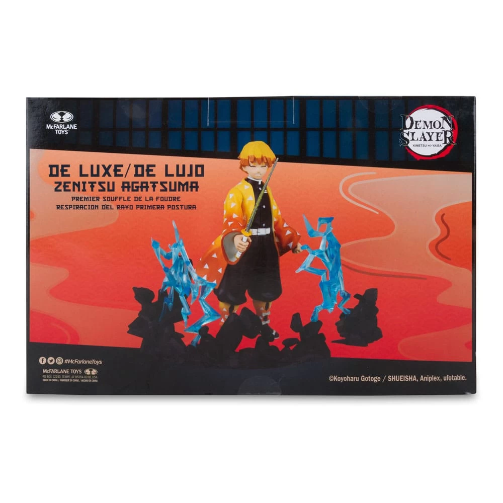Demon Slayer: Kimetsu No Yaiba Actionfigur Zenitsu Thunder Breathing Deluxe 13 Cm 5 Demon Slayer: Kimetsu No Yaiba Actionfigur Zenitsu Thunder Breathing Deluxe 13 Cm – Bild 3