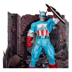 Marvel PVC Statue 1/6 Captain America (The Amazing Spider-Man #323) 28 Cm -Optimal Model Geschäft x mcf14772 c