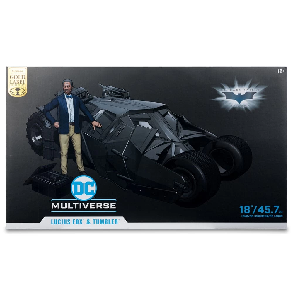 DC Multiverse Fahrzeug Tumbler With Lucuis Fox (The Dark Knight) (Gold Label) 17 DC Multiverse Fahrzeug Tumbler With Lucuis Fox (The Dark Knight) (Gold Label) – Bild 15