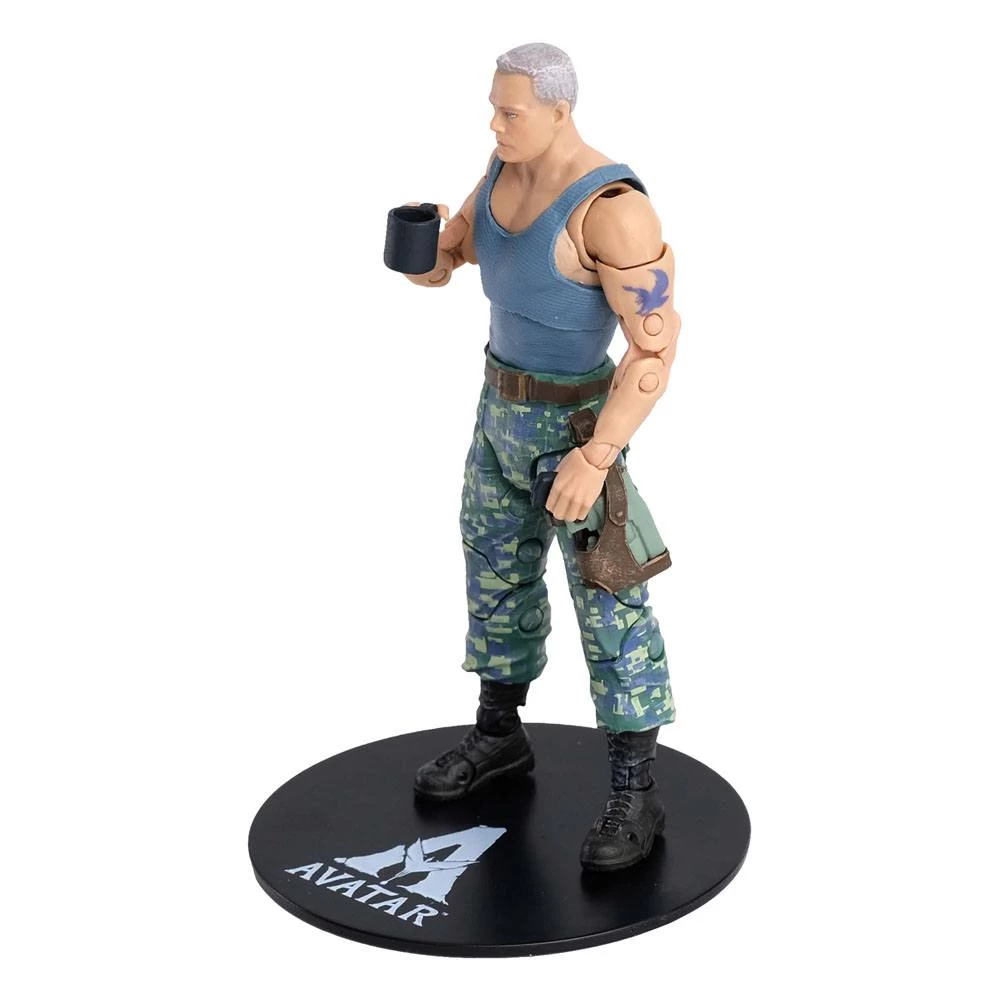 Avatar – Aufbruch Nach Pandora Actionfigur Colonel Miles Quaritch 10 Cm 5 Avatar – Aufbruch Nach Pandora Actionfigur Colonel Miles Quaritch 10 Cm – Bild 3
