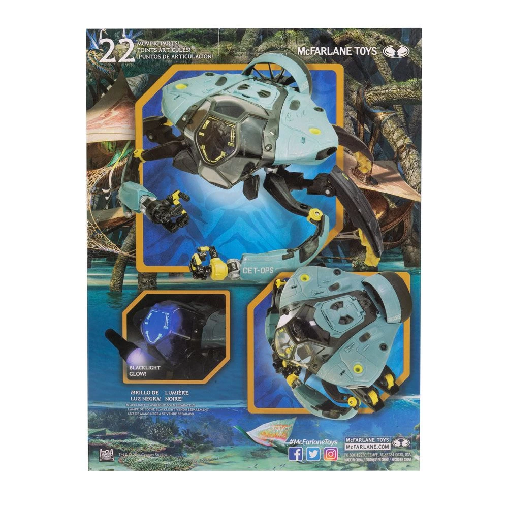 Avatar: The Way Of Water Megafig Actionfigur CET-OPS Crabsuit 30 Cm 13 Avatar: The Way Of Water Megafig Actionfigur CET-OPS Crabsuit 30 Cm – Bild 11