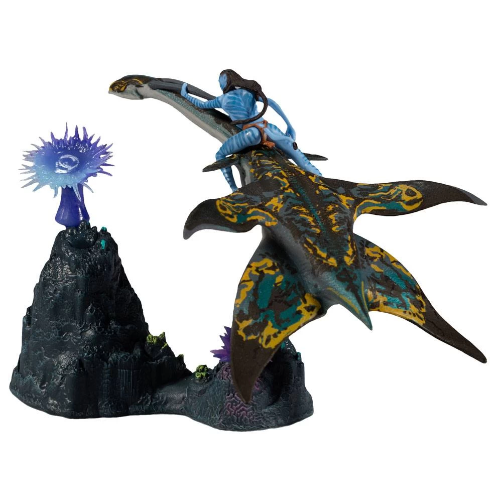 Avatar: The Way Of Water Deluxe Medium Actionfiguren Neteyam & Ilu 9 Avatar: The Way Of Water Deluxe Medium Actionfiguren Neteyam & Ilu – Bild 7
