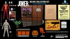 Joker DC Multiverse (Joker Movie) Deluxe Colllector Actionfigur The Joker (Live With Murray Franklin) Limited Edition 18 Cm -Optimal Model Geschäft x mcf17333 c