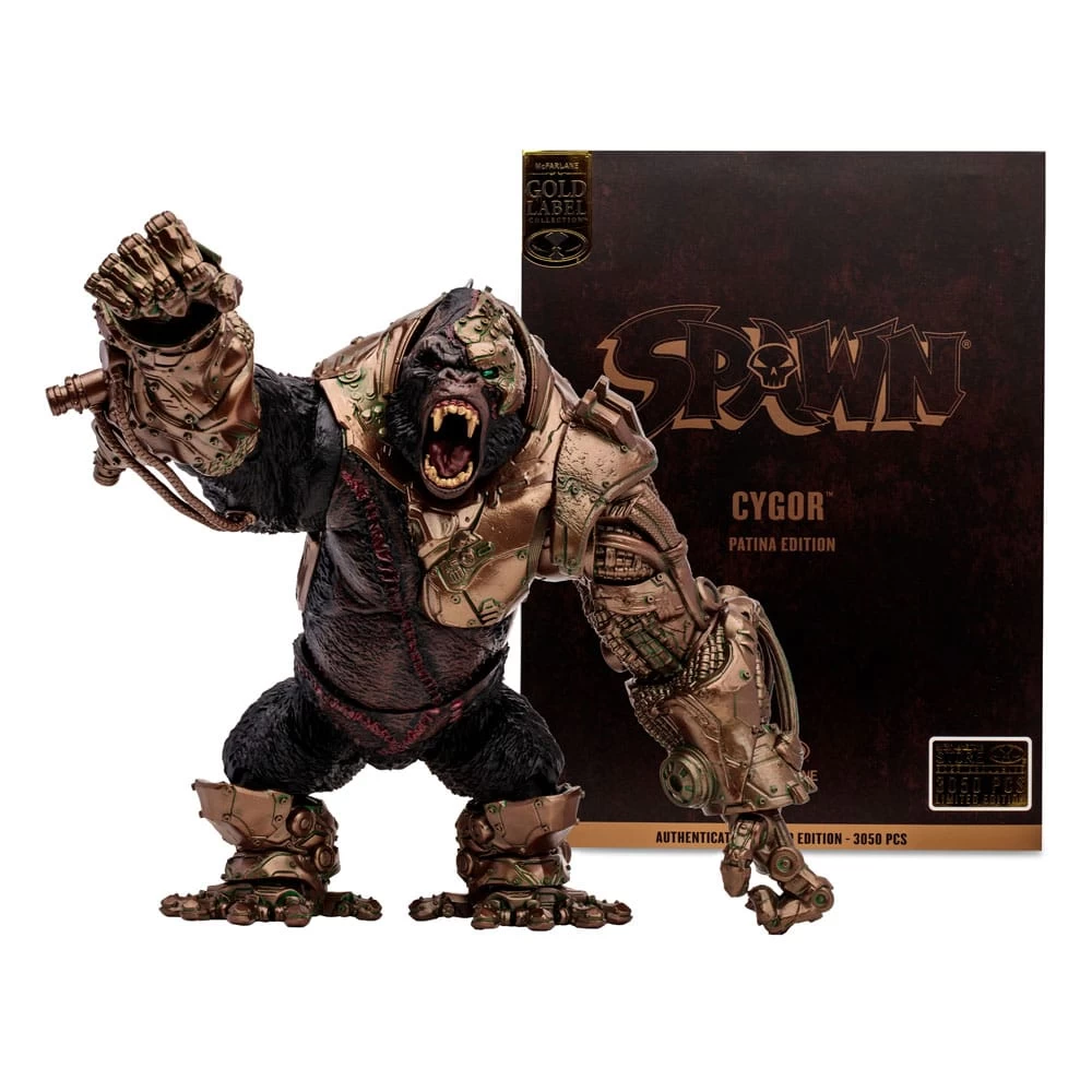 Spawn Megafig Actionfigur Cygor Patina Edition (Gold Label) 30 Cm 3 Spawn Megafig Actionfigur Cygor Patina Edition (Gold Label) 30 Cm
