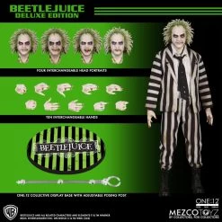Beetlejuice Actionfigur 1/12 Beetlejuice Deluxe Edition 18 Cm -Optimal Model Geschäft x mez72502 l