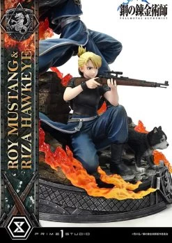 Fullmetal Alchemist Concept Masterline Statue 1/6 Roy Mustang & Riza Hawkeye Regular Version 50 Cm -Optimal Model Geschäft x p1scmfma 02 l