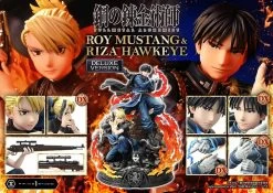 Fullmetal Alchemist Concept Masterline Statue 1/6 Roy Mustang & Riza Hawkeye Deluxe Bonus Version 50 Cm -Optimal Model Geschäft x p1scmfma 02dxs c