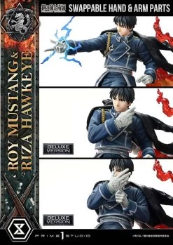 Fullmetal Alchemist Concept Masterline Statue 1/6 Roy Mustang & Riza Hawkeye Deluxe Bonus Version 50 Cm -Optimal Model Geschäft x p1scmfma 02dxs e